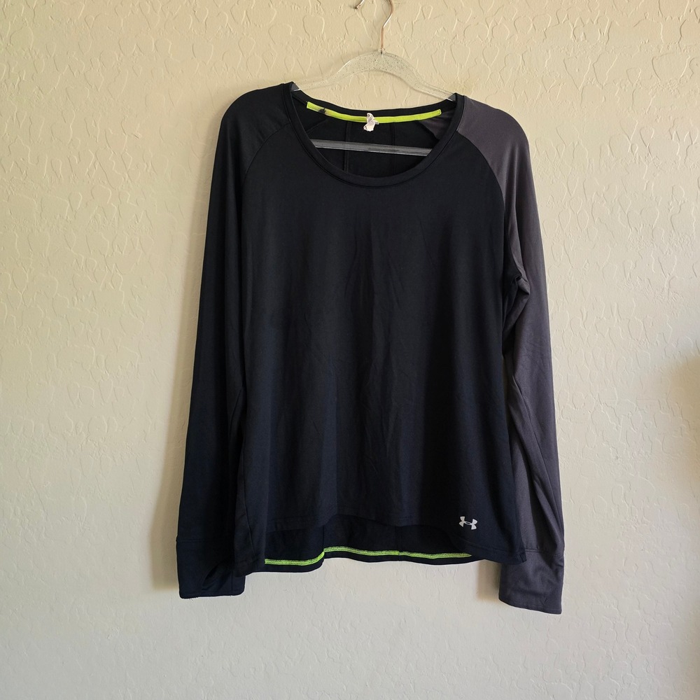 ⭐4/$20‎ Under Armour Women's Long Sleeve Top Semi-fitted All season gear Size XL